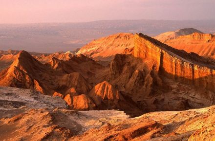 ¿Qué hacer en San Pedro de Atacama y sus alrededores? Atardecer en el Valle de la Luna